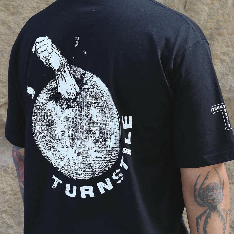 Supply Store x Turnstile band graphic